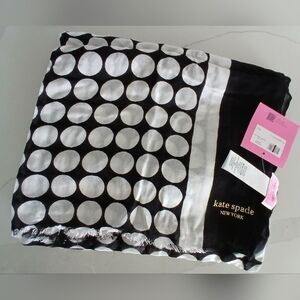 NWT-Kate Spade Viscose 'Dance Floor' Oblong Scarf/wrap 30" W X 80" L